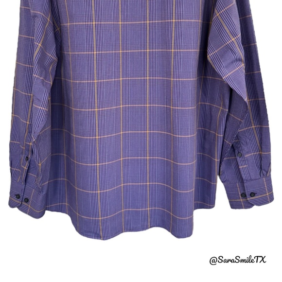 ALAN FLUSSER Colorful Plaid Long Sleeve Button Down Shirt - Picture 9 of 12